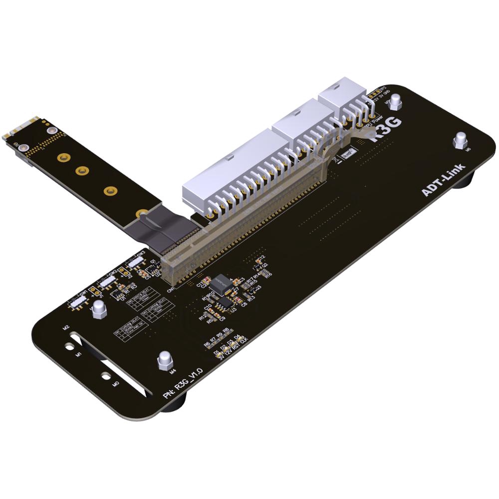 Giá Đỡ Đồ Họa Mở Rộng M.2 NVMe 25cm 50cm 32Gbs Cho ITX STX NUC