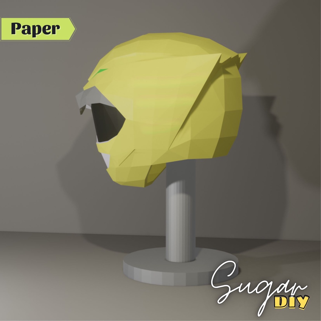 Mũ GAO VÀNG - Mô hình giấy