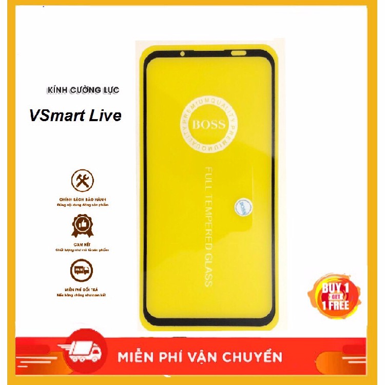 Cường Lực 9D Vsmart Live Và Vsmart Bee Siêu Mỏng Độ Cứng 9H Full Không 1 Chấm Li Ti Vuaphukiensohn
