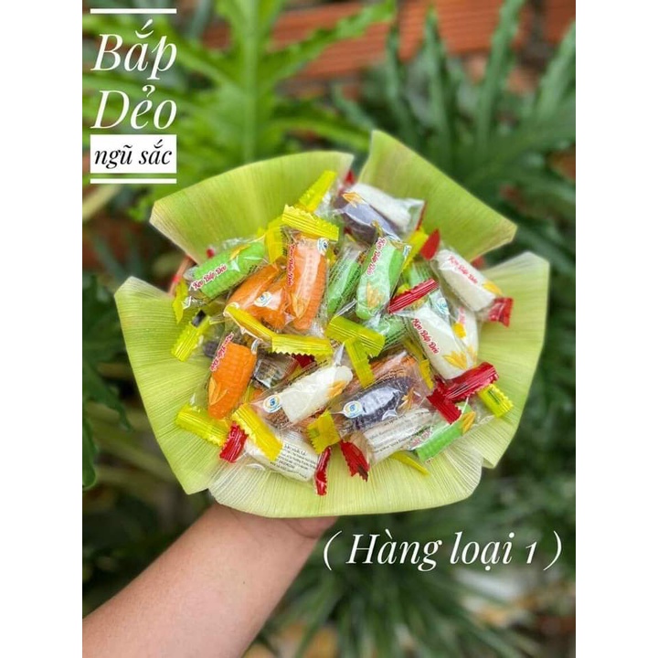 [Rẻ vô địch] [Có sẵn] KẸO DẺO BẮP MIX ĐỦ VỊ_TÚI 1KG_