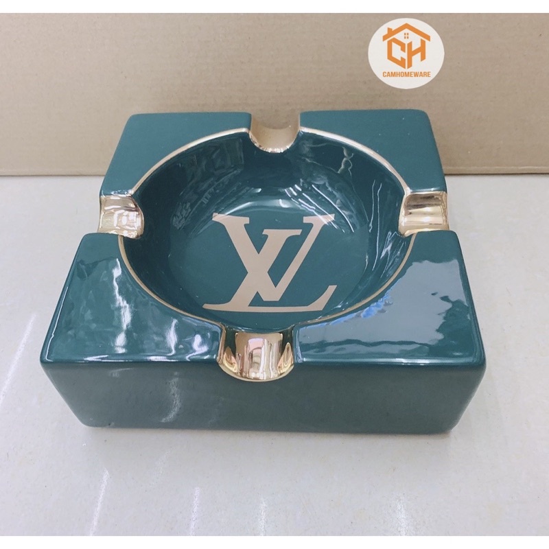 Gạt Tàn thuốc, Gạt Tàn Sứ Cao Cấp LV, Versace