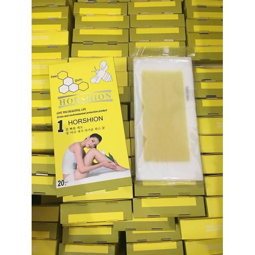 sáp wax tẩy sạch lông lạnh Horshion mật ong 500g hủ vàng ⭐Vanilla⭐