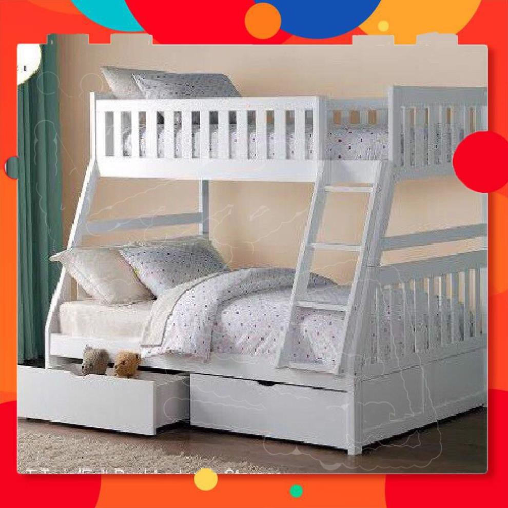 Giường 2 Tầng Victoria Gỗ Tự Nhiên