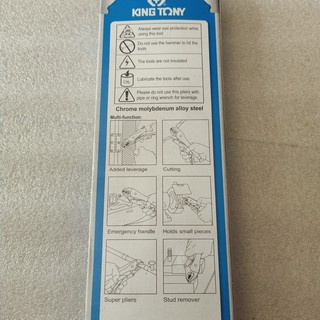 Kềm bấm chết KINGTONY 10"