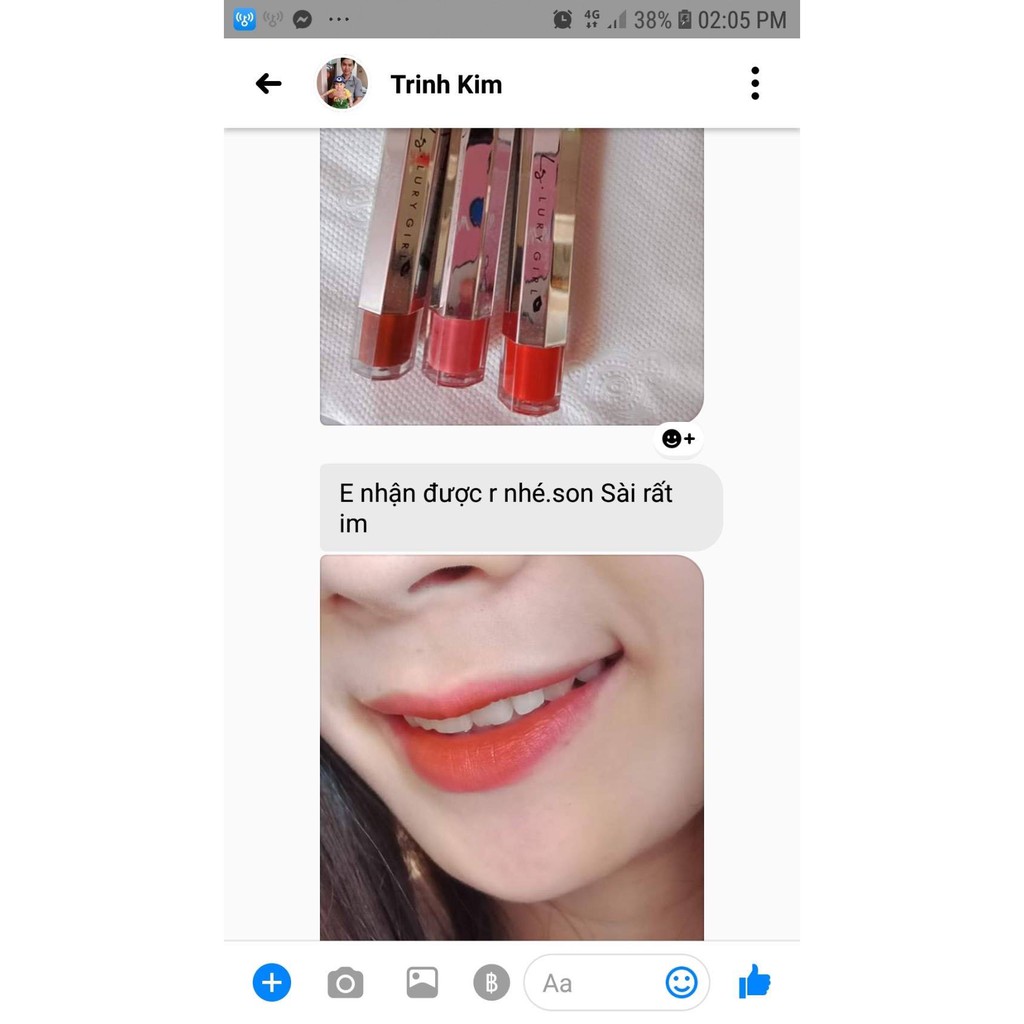 son kem lì Lury Girl-MUA 1 TẶNG 1 CHỈ 98K/COMBO 2 CÂY SON KEM LÌ. | BigBuy360 - bigbuy360.vn