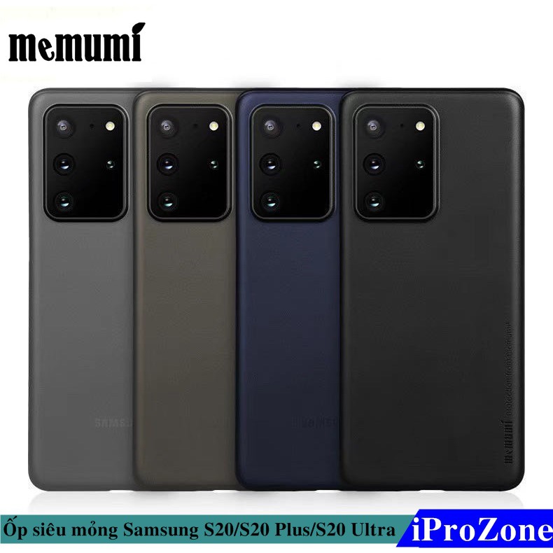 Ốp lưng siêu mỏng Memumi Slim Case  cho Samsung galaxy S23 / S23 Ultra / S22 / S22 Plus / S22 Ultra , S20 / S21 Ultra