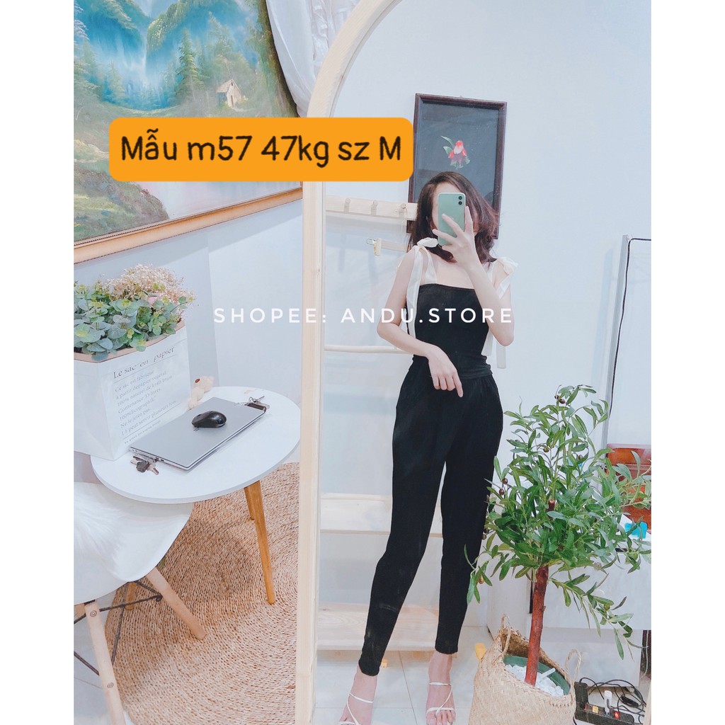 Quần bom nữ cạp chun 💗RẺ ĐẸP💗 chất tăm lạnh siêu co dãn, không bai dão