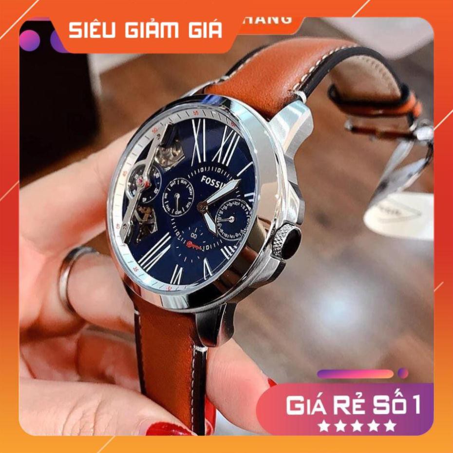Đồng hồ nam automatic Fossil ME1161 dây da Full Box ⚜️Hàng Authentic⚜️