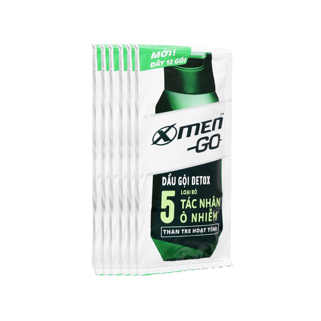 Dây Dầu Gội X-men Go 12 Gói x 5g