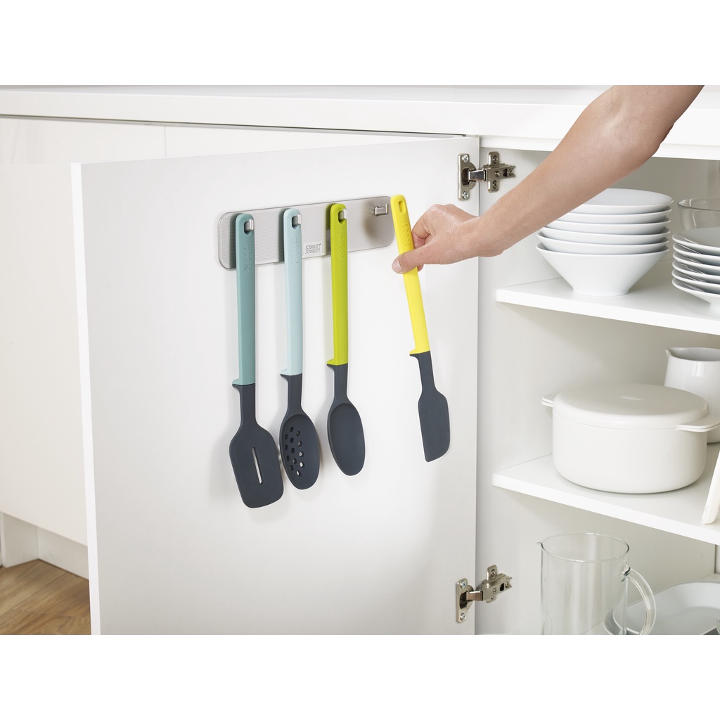 Bộ dụng cụ nấu ăn silicone 4 món gắn cửa thông minh Joseph Joseph DoorStore™ Elevate™ - 101782 (thiết kế độc quyền)