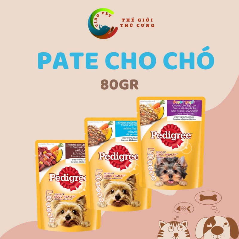 Pate cho chó Pedigree