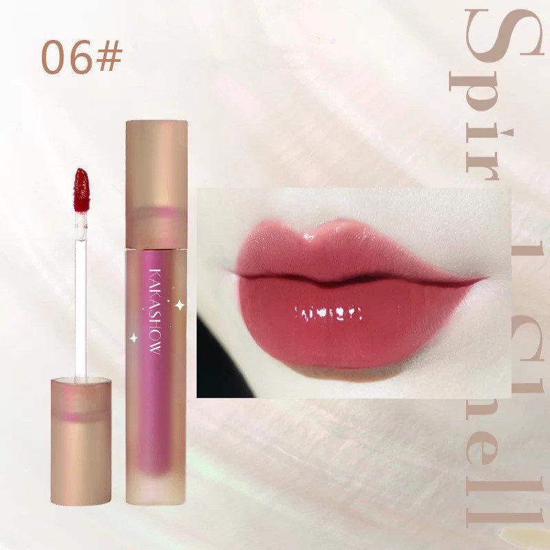 Son kem bóng Shell Mirror Lip Glaze KakaShow KAKA01