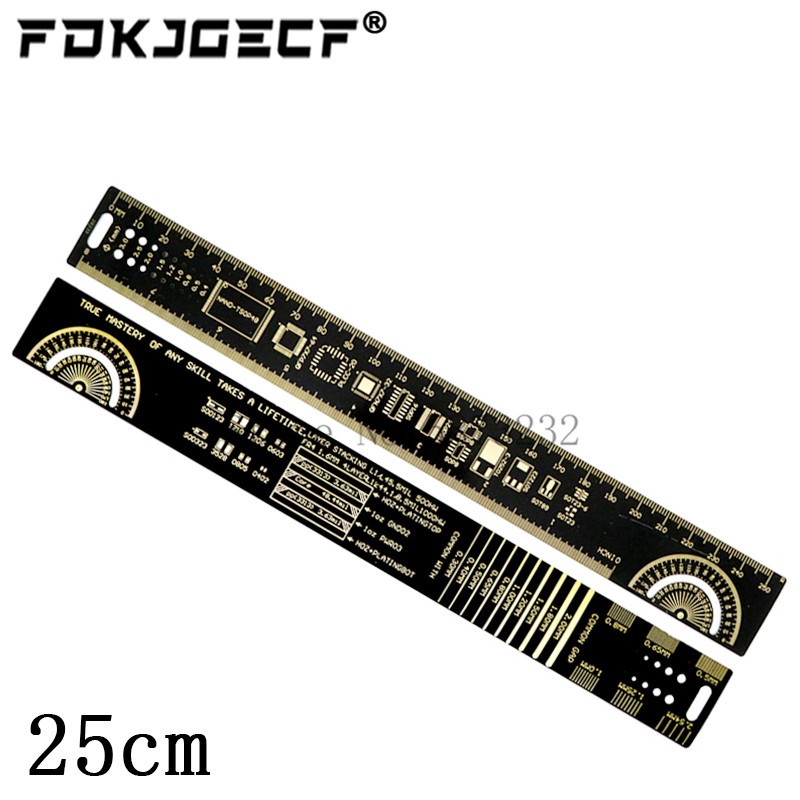 Thước Đo Điện Trở Đa Năng 3 Loại 15cm 20cm 25cm PCB IC SMD