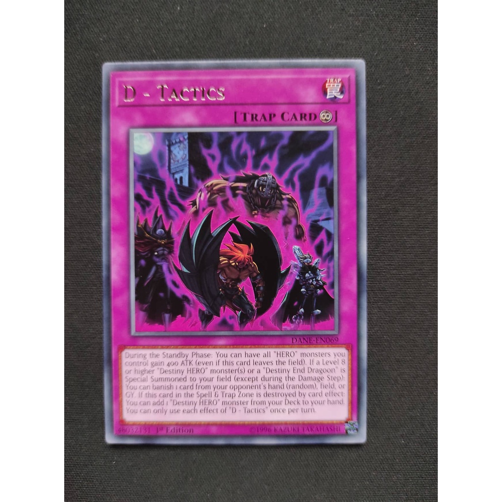 1 lá thẻ bài D - Tactics - DANE-EN069 - Rare