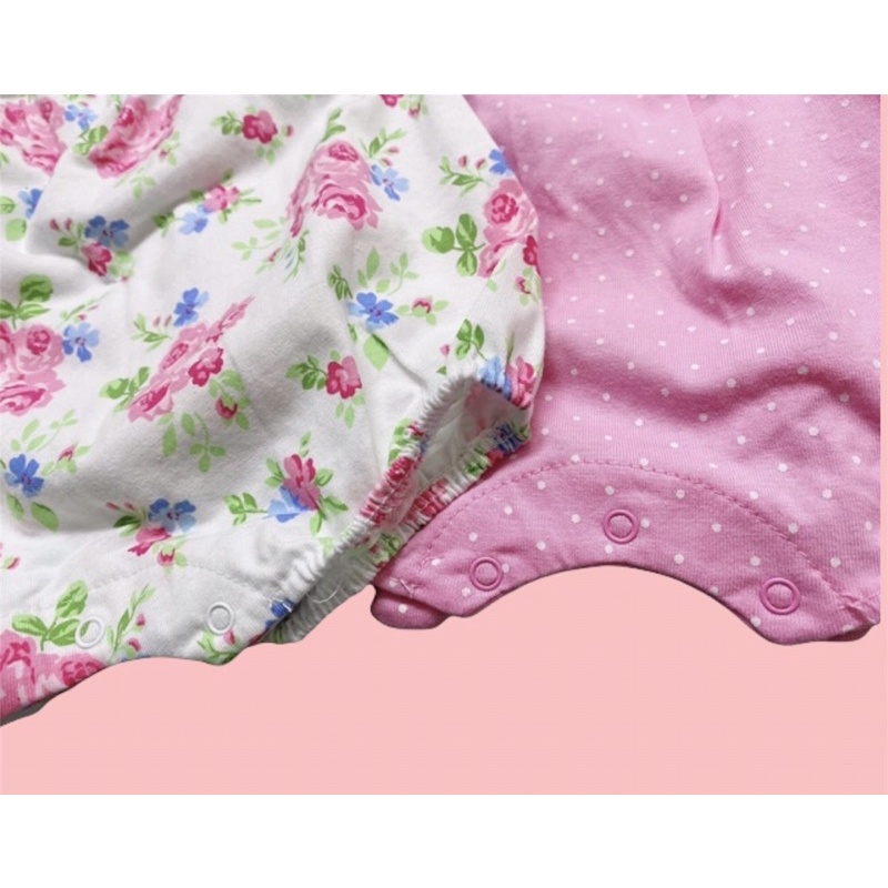 Set 2 body đùi Little me xuất dư cho bé gái 3-24m