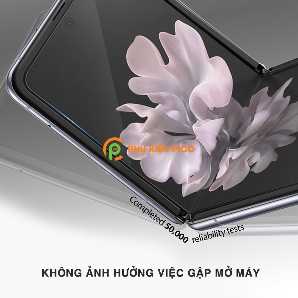 Dán màn hình Samsung Z Flip 3 5G / Z Flip 4 5G full màn hình PPF dẻo trong suốt - Dán dẻo Samsung Galaxy Z Flip3
