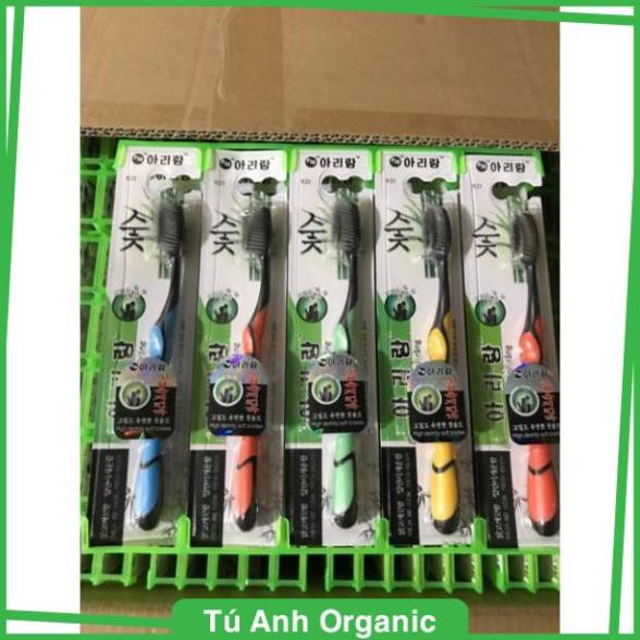 Bàn Chải Đánh Răng Than Tre Hoạt Tính Hàn Quốc BOSSI NO921