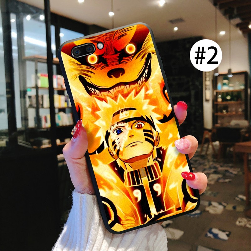 ỐP LƯNG OPPO A12 A12e A31 2020 A5S F1S F3 A77 A3s A7 F5 F11 Pro F9 Casing Nine-tailed Naruto Matte Case Soft Cover