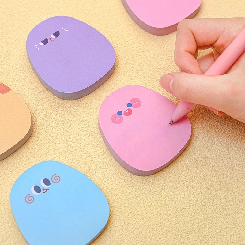 1 Tập Giấy Ghi Chú Màu Sắc Ngọt Ngào