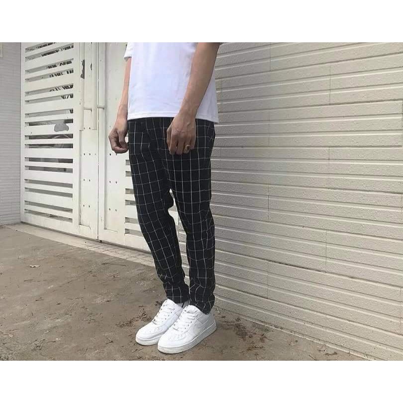 Quần caro, Quần kẻ caro Quần Plaid pants, quần hè