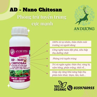 Phòng trừ tuyến trùng An Dương - Nano Chistosan 480ml