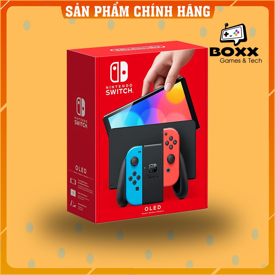 Máy Game Nintendo Switch OLED kèm quà tặng bảo hành 12 tháng