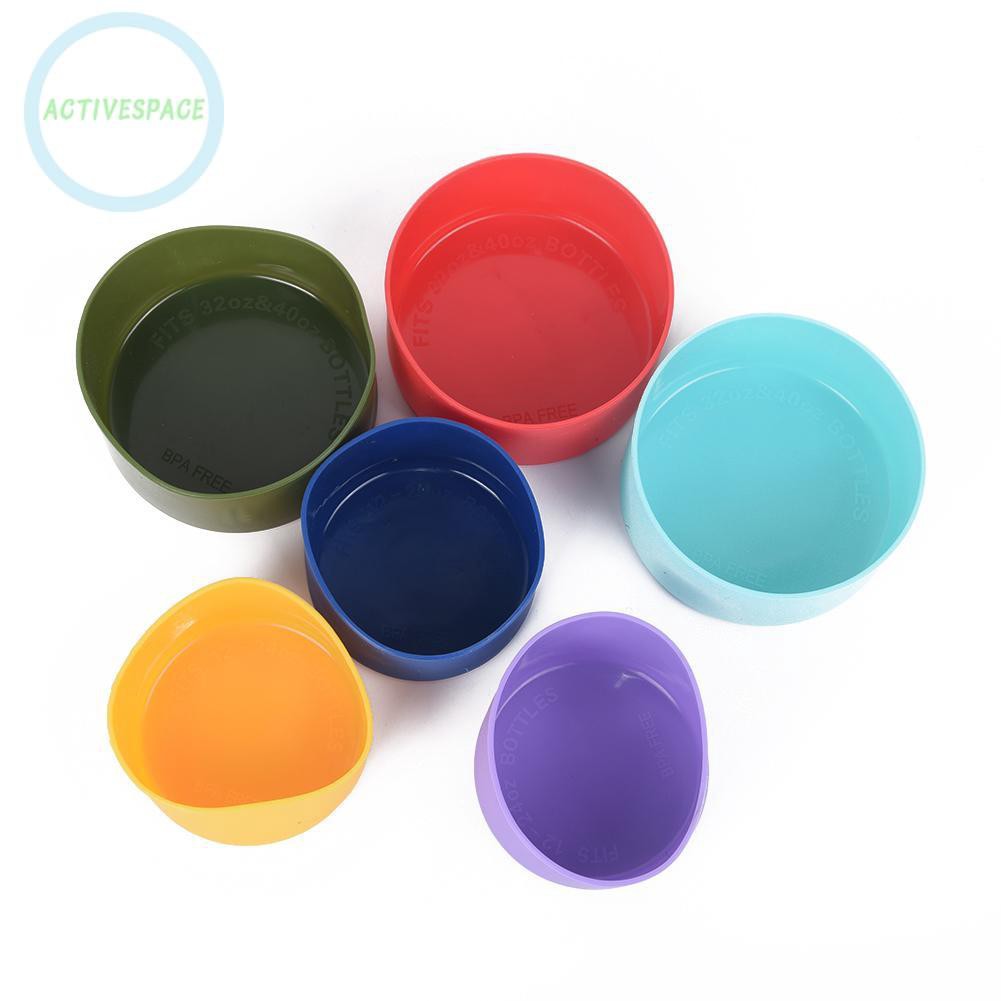 Protective Silicone Bottle Boot/Sleeve For HydroFlask Anti-Slip Bottom Cover Cap