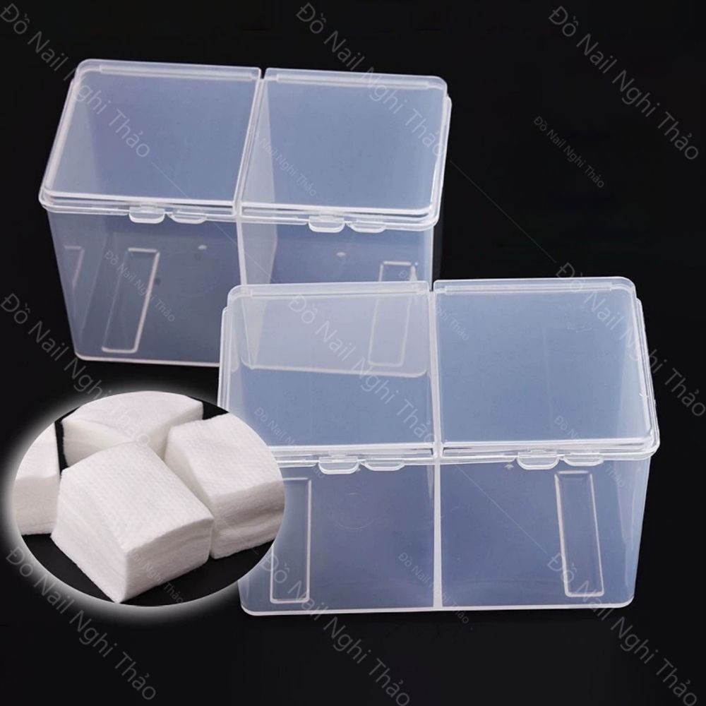 Hộp đựng giấy lau gel 2 ngăn NGHI THẢO