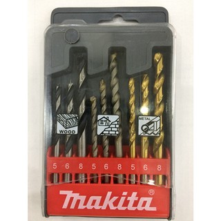 Bộ mũi khoan đa năng 9 chi tiết Makita-D-08660