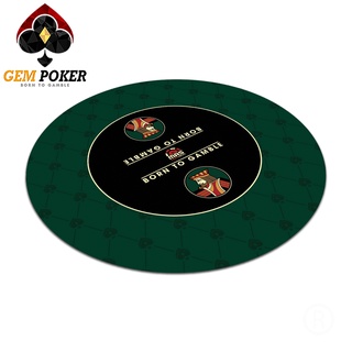 Thảm tròn texas poker gem king® cao cấp