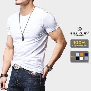 Áo phông nam thun cổ tròn Biman by Biluxury chất vải đẹp siêu mềm mát co giãn thoải mái 5APKB003TRT