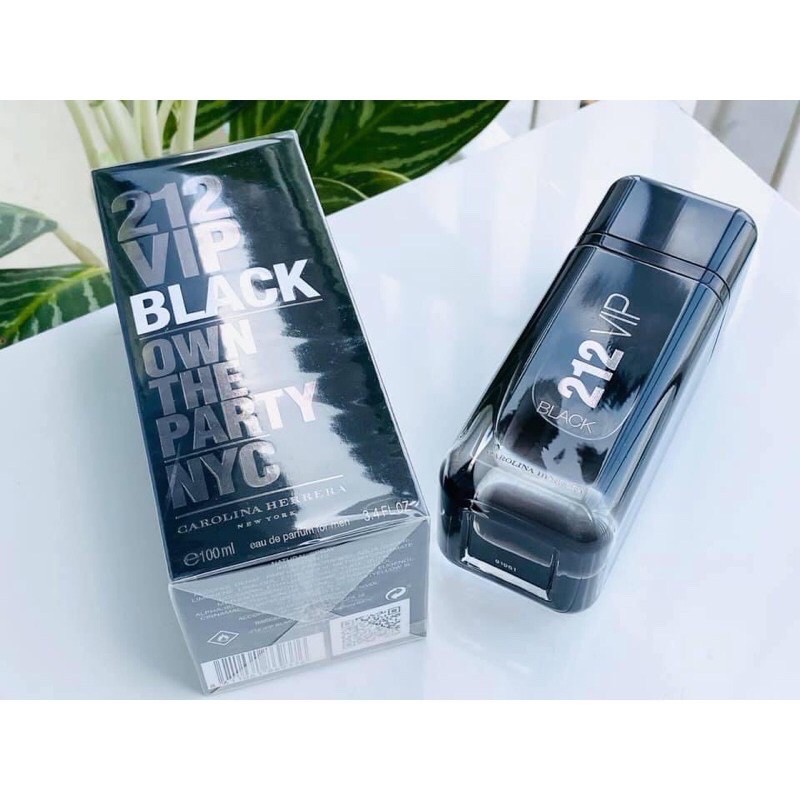 Nước hoa nam Carolina Herrera 212 VIP BLACK own the party NYC EDP 100ml