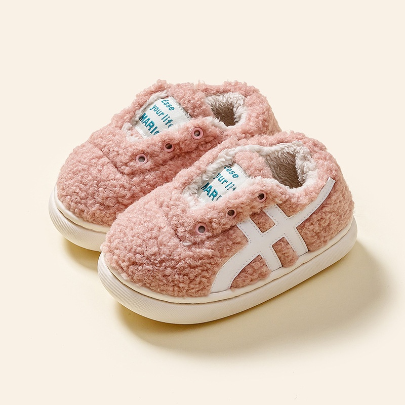 Giày cotton AYUER chống trượt xinh xắn theo phong cách mùa đông cho bé