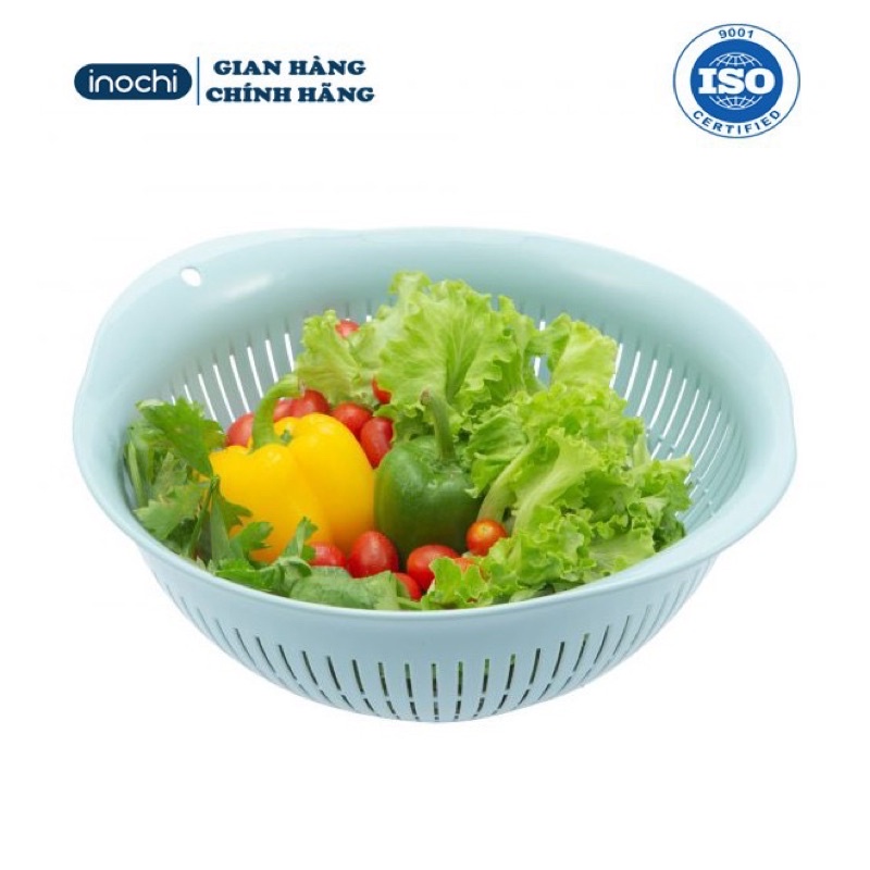 [FREESHIP] Bộ Thau Rổ Nhựa Cao Cấp, Inochi Yoko Nhật Bản, Bộ Dụng Cụ Nhà Bếp Đa Năng, Tiện Lợi, An Toàn Tuyệt Đối