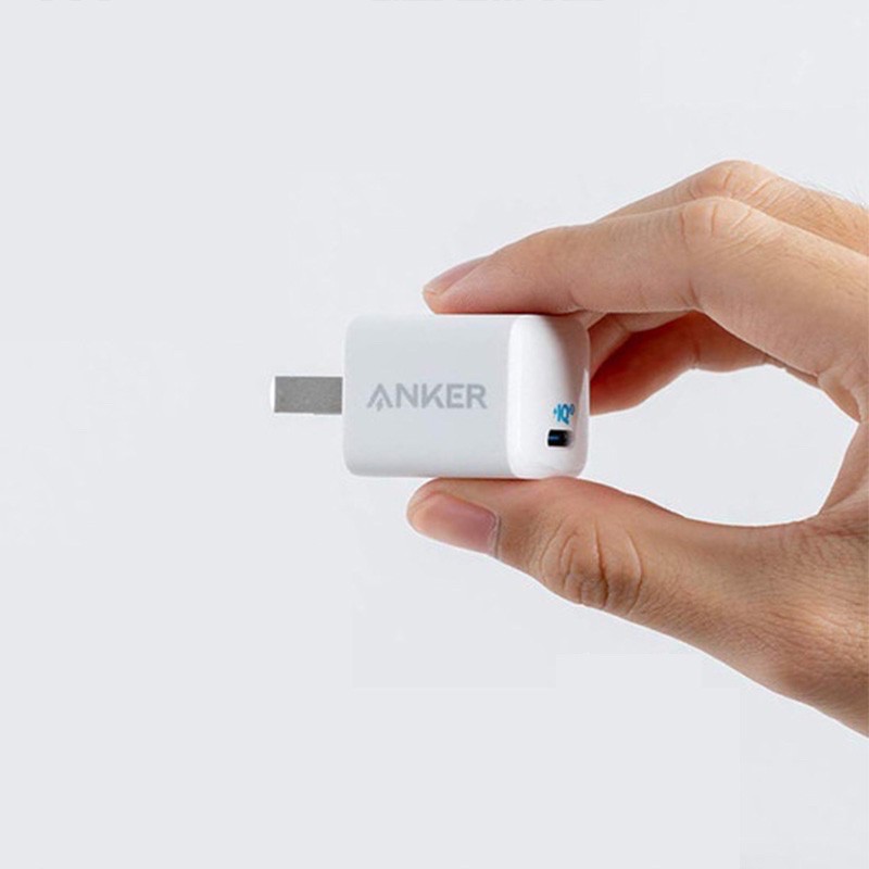 Sạc Anker PowerPort III Nano 20W USB-C PowerIQ 3.0 Sạc Nhanh iPhone 12 Series A2633 (Chỉ bao gồm hộp đựng)