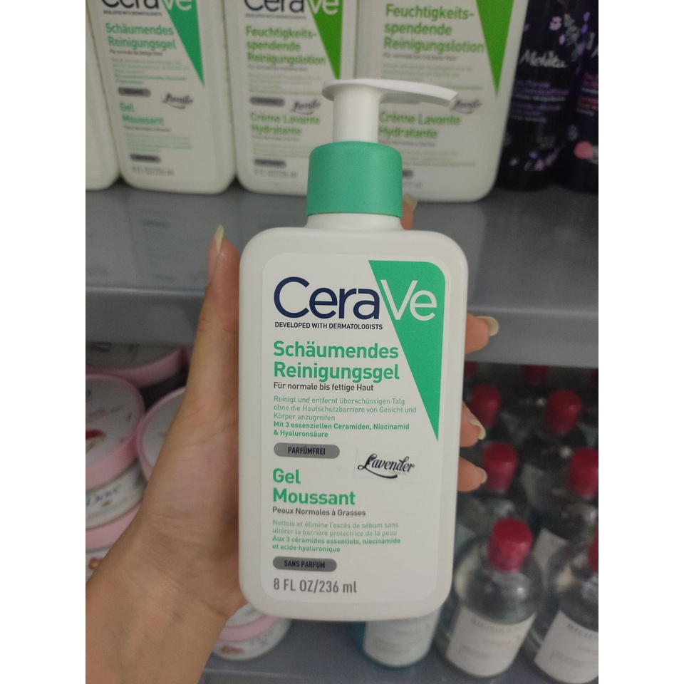 BẢN PHÁP Sữa rửa mặt Ce Ra Ve