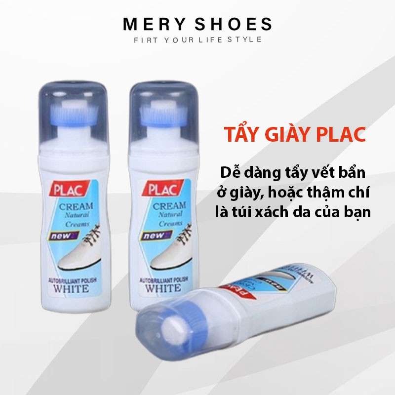 Tẩy trắng giày PLAC Loại 1 sai hoàn tiền - Mery Shoes