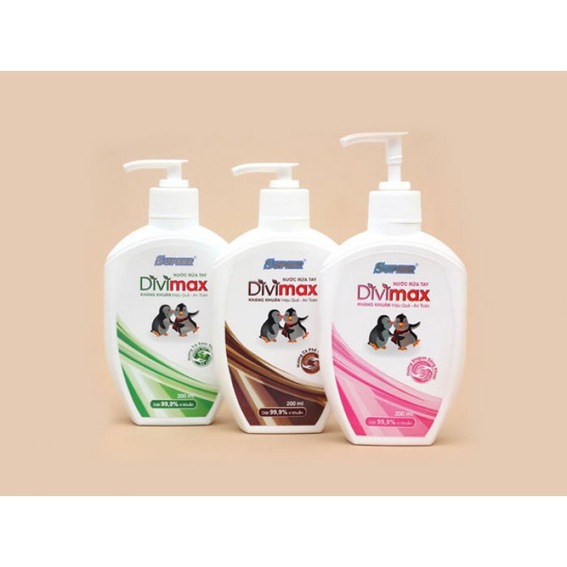 Nước rửa tay Divimax 200ml
