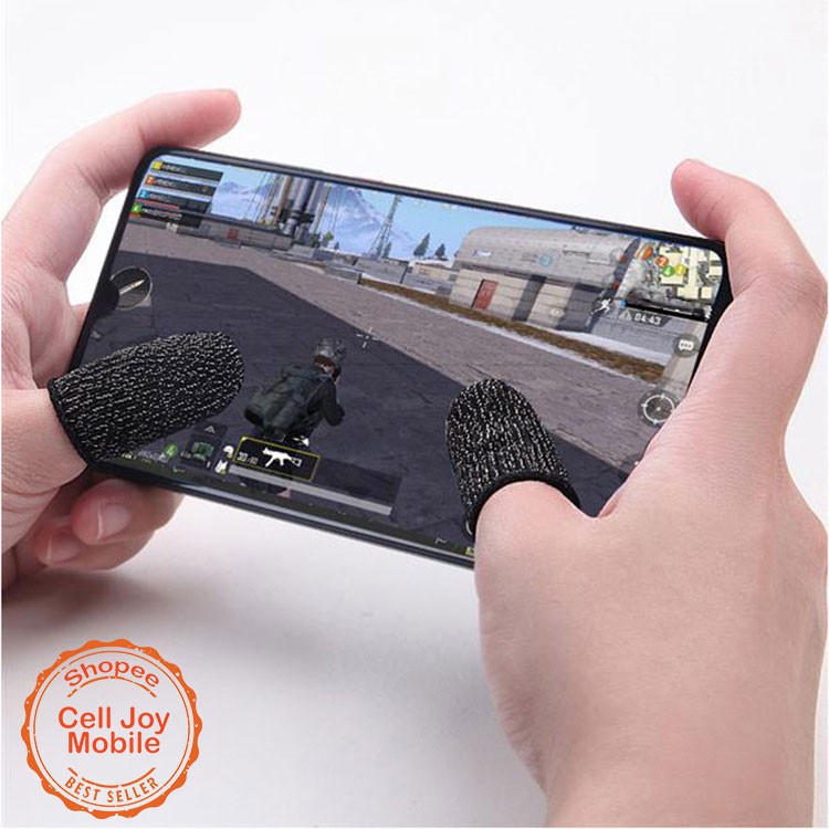 [ SIÊU HOT ] Bộ bao 2 ngón tay chuyên dụng chơi game mobile PUBG, Liên quân... chống ra mồ hôi tay