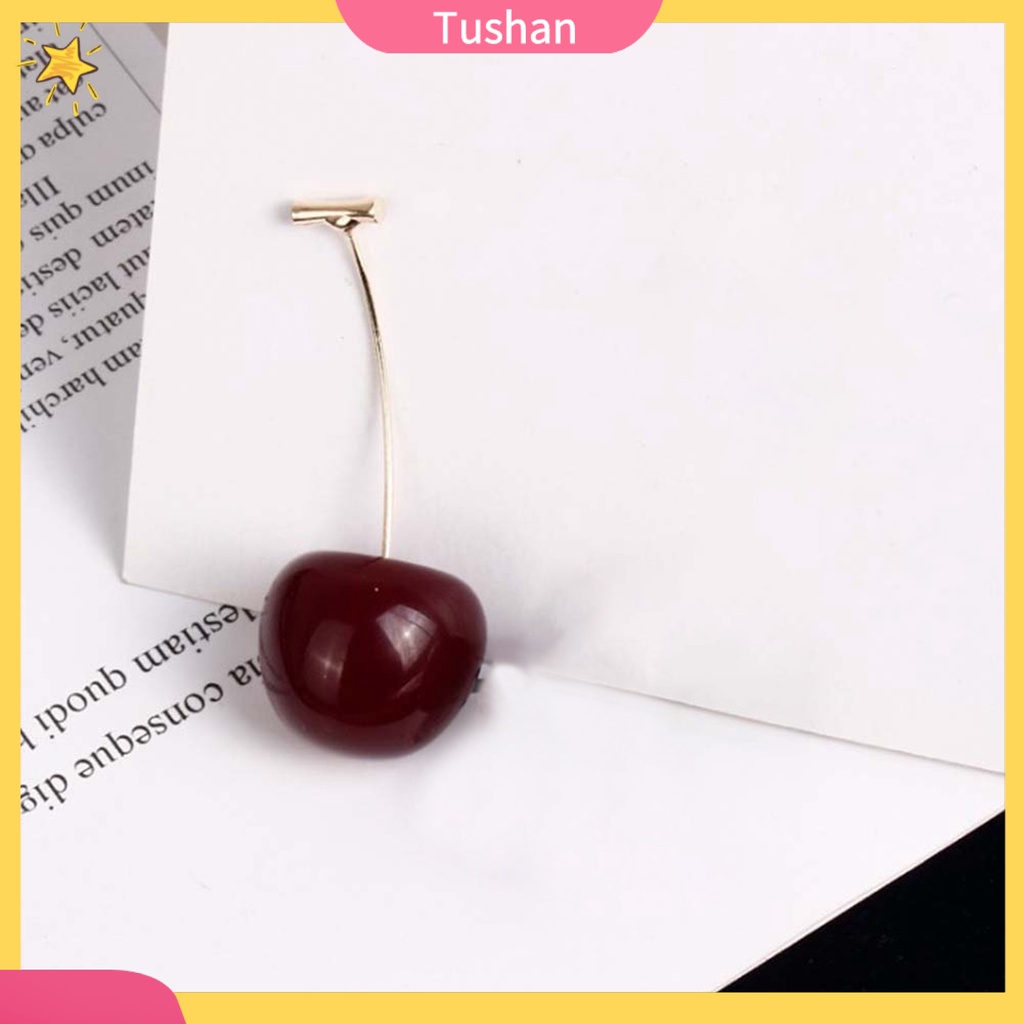 Hoa tai hình trái Cherry xinh xắn dành cho nữ