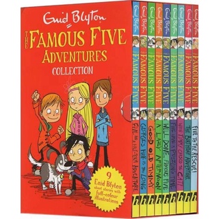 Famous five colour short stories - 9 books enid blyton.
