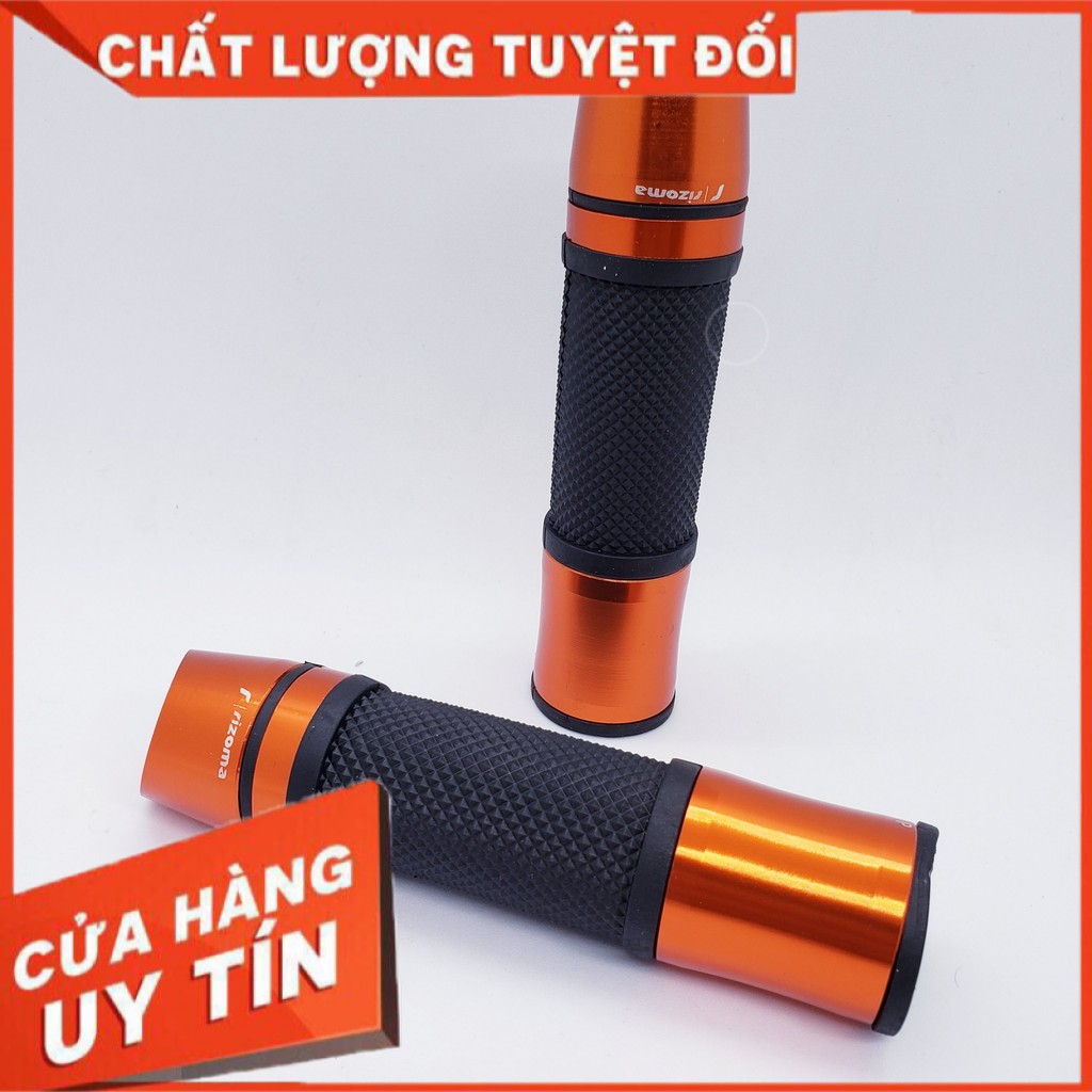 bao tay gù xéo, tay cầm RIZ0MA cao cấp gắn xe máy exciter, Vario, winner, sirius, wave....màu cam