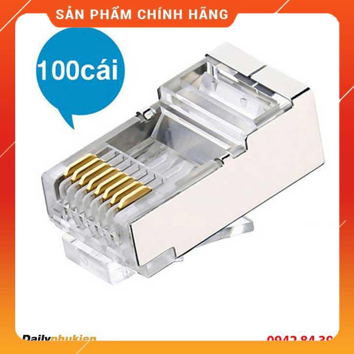 Túi Hạt mạng RJ45 CAT6 100 đầu Ugreen 50248 dailyphukien