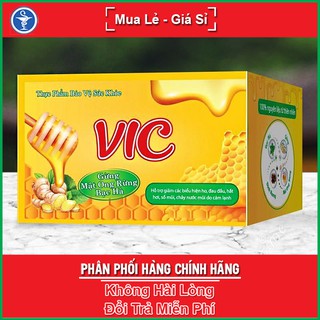 Siro VIC 12 gói - Hỗ Trợ Giảm Ho, Sổ Mũi, Đau Đầu Do Cảm Lạnh