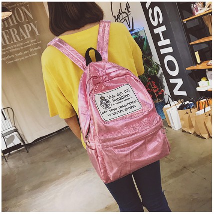 FREESHIP TỪ 99K_Balo hologram ulzzang in chữ cá tính (ảnh thật)