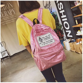 FREESHIP TỪ 99K_Balo hologram ulzzang in chữ cá tính (ảnh thật)