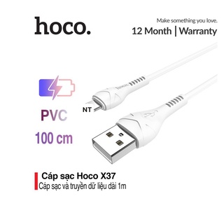 Cáp sạc nhanh HoCo X37,cổng sạc micro,Type-c, ip