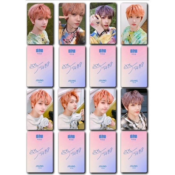 [Mua 2 giảm 30k, mua 3 tặng 1] Set card chữ kí Jisung NCT Dream