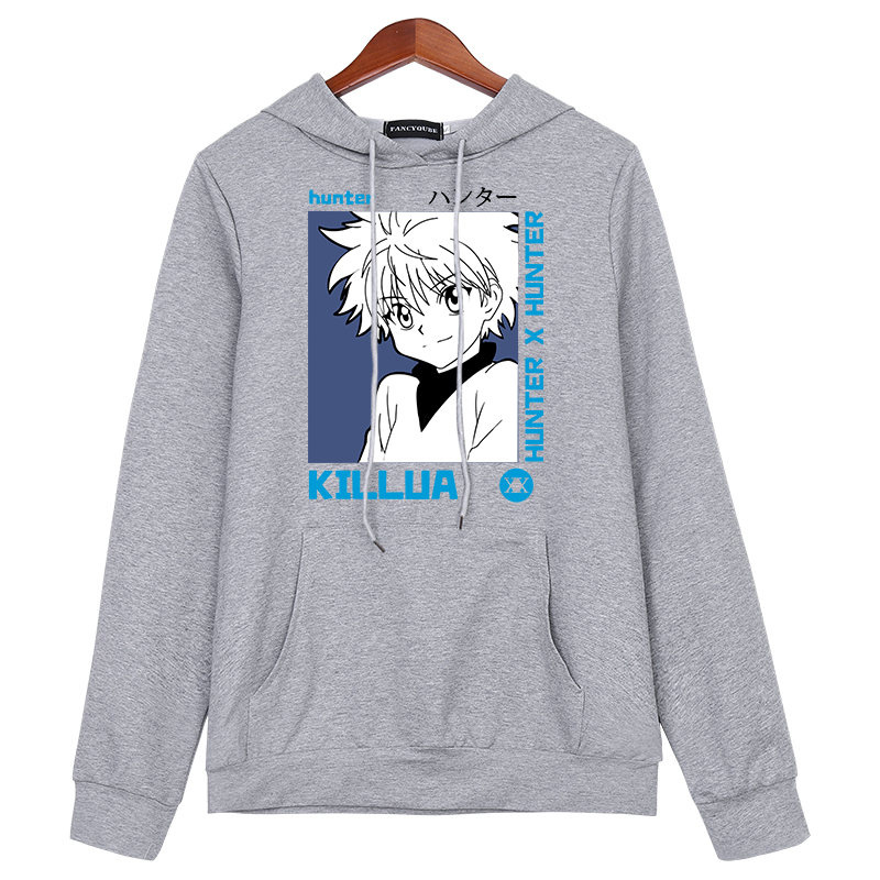 Áo Hoodie In Họa Tiết Phim Anime Hunter X Hunter 3d Năng Động