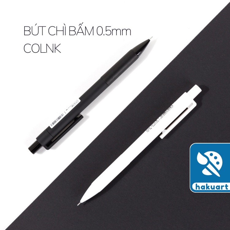 Bút Chì Bấm COLNK Ngòi 0.5mm - Họa Cụ Hakuart